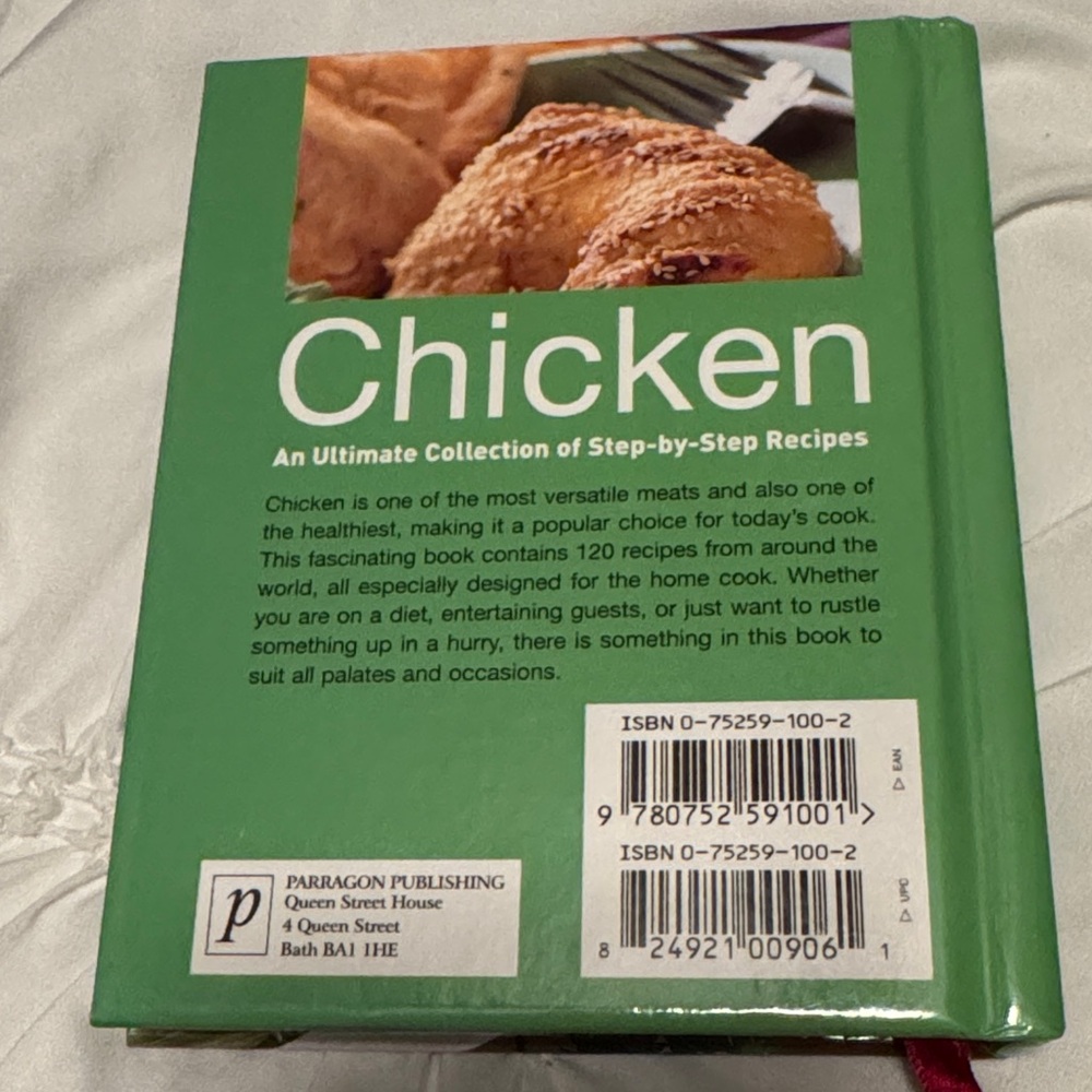 Mini Cookshelf Italian and Chicken Cookbook Set Cottage Decor - Picture 16 of 17